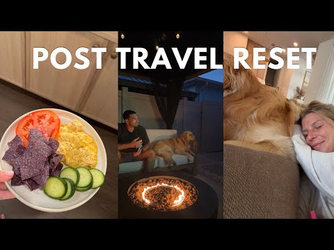 Thumbnail for HOME VLOG: resetting after travels, setting up a fire pit, healthy / high protein buffalo dip 