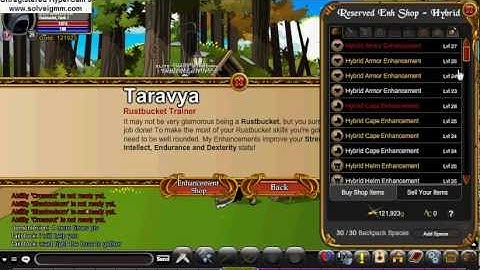 =AQW=Getting Rustbucket Class