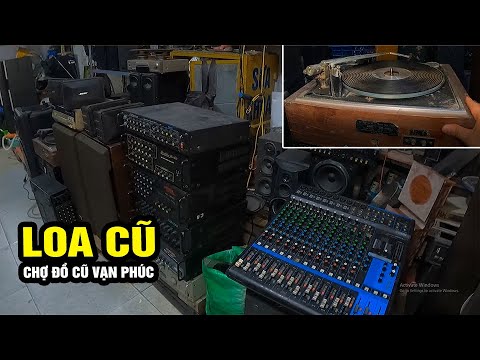 cho do cu 2022 New Gặp ngay đồ độc tại cửa hàng Loa Cũ em Lan #docuhanoi