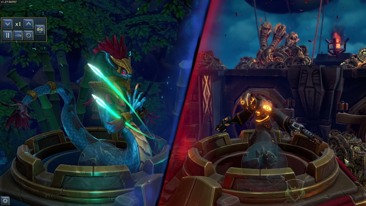 Insane 1vs1 against Katt ! (Top 1 Minion Masters)