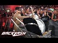 Bad bunny makes an epic entrance wwe backlash 2023 highlights