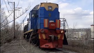 "Выскочил" ТЭМ2-7572