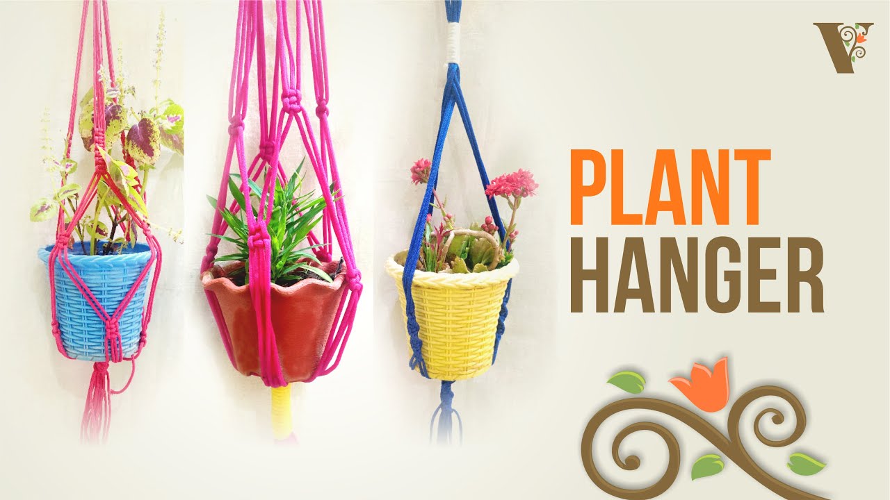 Product Review : NEON STRING MACRAME PLANT POT HOLDER II Plant hanger II Macrame plant holder