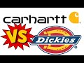 Carhartt vs Dickies Work Jackets