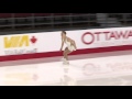 Sophie LAROUCHE - Junior Women Short Program - CTNSC17