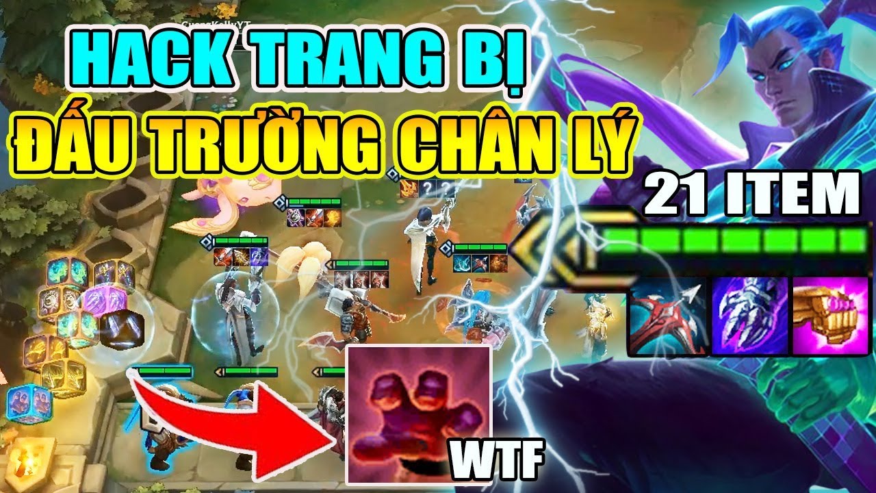 CÁCH H.A.C.K TRANG BỊ ĐẤU TRƯỜNG CHÂN LÝ ! | liên minh đấu trường chân lý