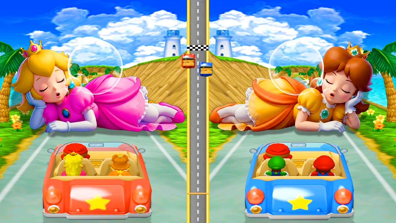 マリオパーティシリーズ】すべての2VS2のミニゲーム : 超白熱チーム