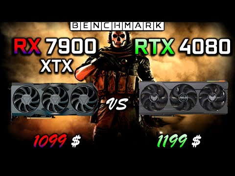 RX 7900 XTX vs RTX 4080 // Test in 7 Games // 4K // Benchmark