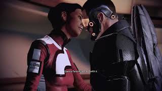 Mass Effect 2 - Gianna Parasini kisses Male Shep