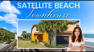 BIG End Unit Townhome in Montecito in Satellite Beach - 684 Carlsbad Drive. Florida's Space Coast.