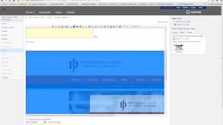 Canvas -Setting up a Canvas Course - The Basics