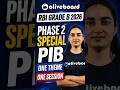 RBI Grade B 2026: Phase 2 Special #shorts #shortvideo #shortsfeed