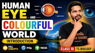🔴 Human Eye & Colourful World Introduction 👁️🌈 | TS Class 10 Physics | By Subbarao Sir