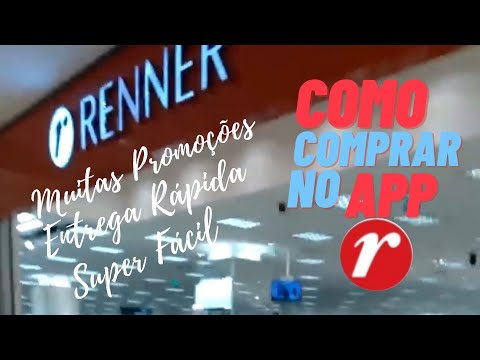 COMO COMPRAR ??NO APP DA RENNER #comprinhas #tutorial #renner