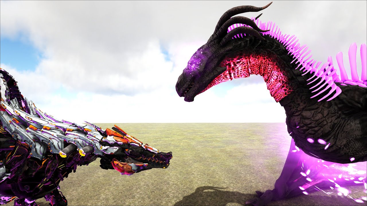 SLAUGHTERSPINE VS LARGE/MOD DINOSAURS | ARK: Survival Evolved