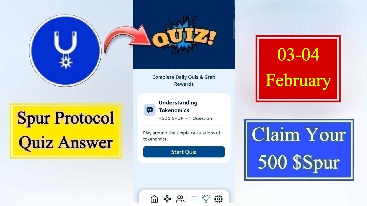 Spur Protocol Quiz Today 03 Feb | Spur Protocol Quiz Answer Today | Spur Protocol Daily Quiz Today