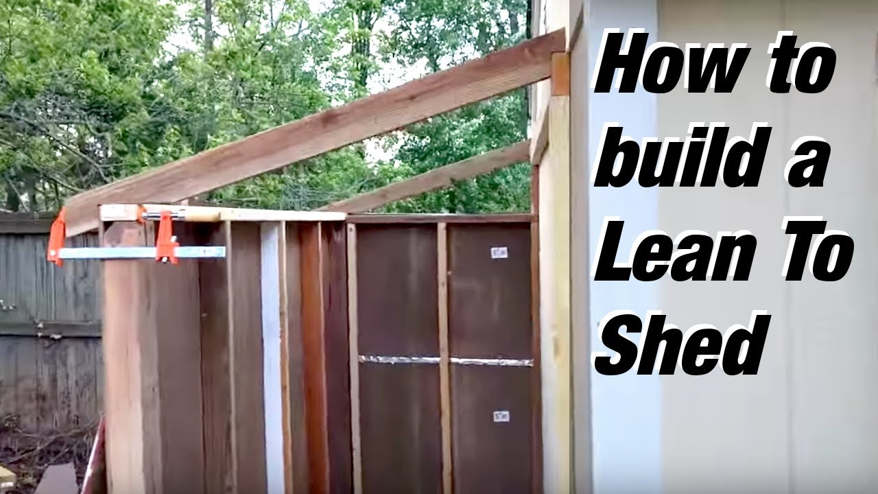 How to build a shed foundation for a beautiful garden