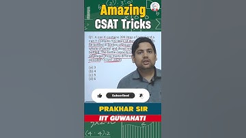 CSAT Mathematics Question and Solution Tricks for UPSC Prelims 2026 #upsccsat #prelims2026
