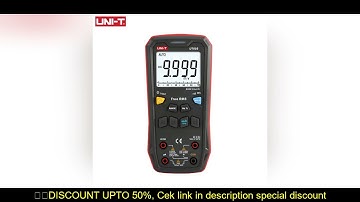 UNI-T UT60S Digital Smart Multimeter UT60BT Bluetooth Multimeter True RMS 1000V AC DC Voltage Tester