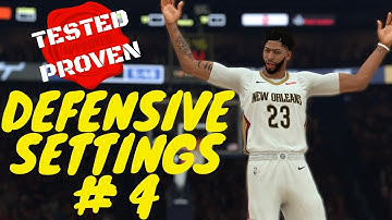 NBA 2K19 Defensive Settings #4 : Most Effective Force Direction Strategy [Coach Sliders Tutorial]