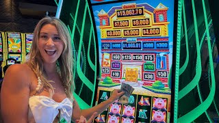 GOING FOR THE BIG GRAND, Huff n Puff Money Mansion