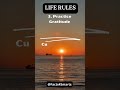 Life rules advice 3