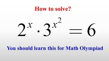 Nice Exponential Equation | Math Olympiad Problem