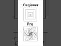 Beginner vs Pro | Adobe Illustrator Tutorial #adobeillustrator #graphicdesign #illustrator #shorts