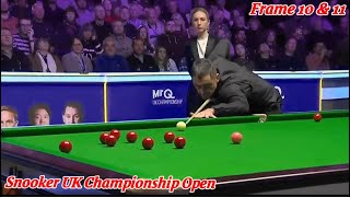 Snooker UK Championship Open Ronnie O’Sullivan VS Hossein Vafaei ( Frame 10 & 11