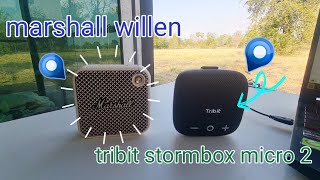 รีวิวลำโพง marshall willen กับ  tribit stormbox micro 2