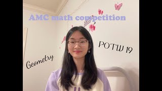 AMC math problem: geometry(problem of the week 19)