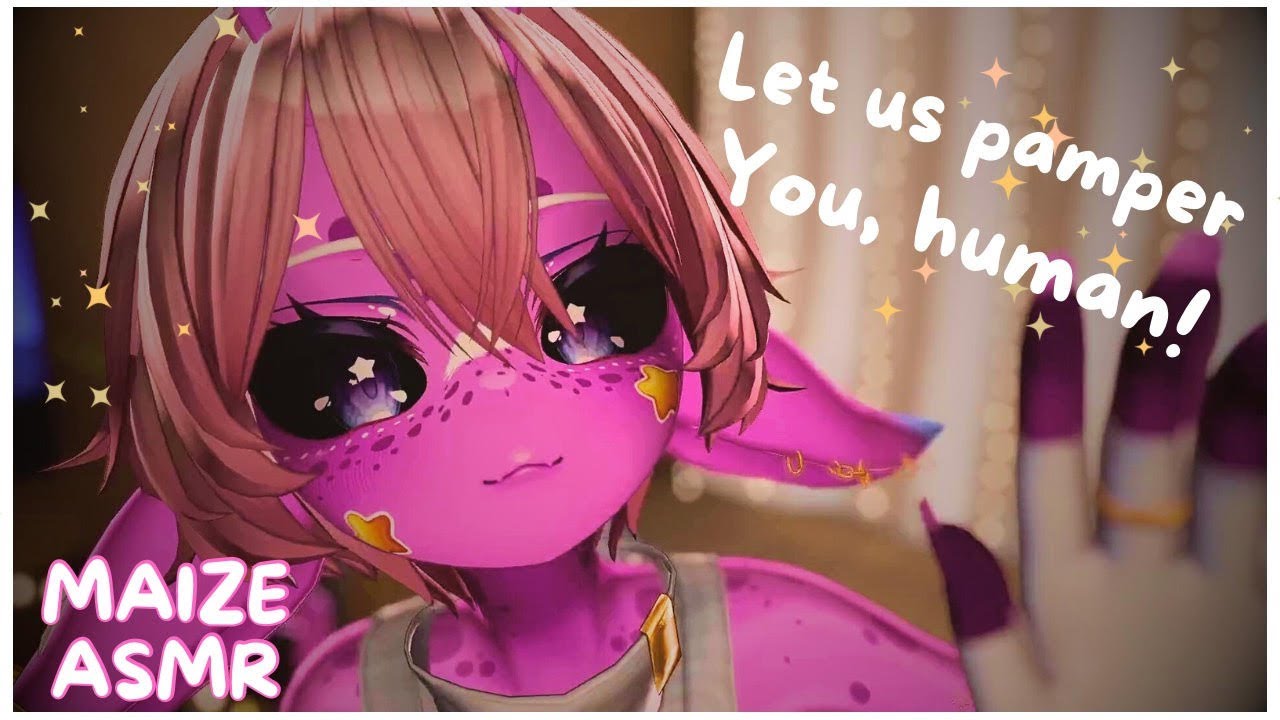 A Cosmic Glow Up! | Gentle Alien Skincare Routine| VRChat ASMR