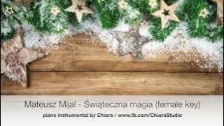 Mateusz Mijal - Świąteczna Magia - instrumental cover aranż podkład muzyczny by Chiara