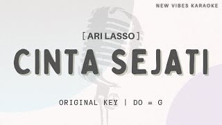 Ari Lasso - Cinta Sejati [ KARAOKE  - ORIGINAL KEY ]