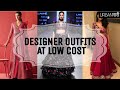 Make designer outfits at low cost  low cost designer outfits  design your own designer dress diy