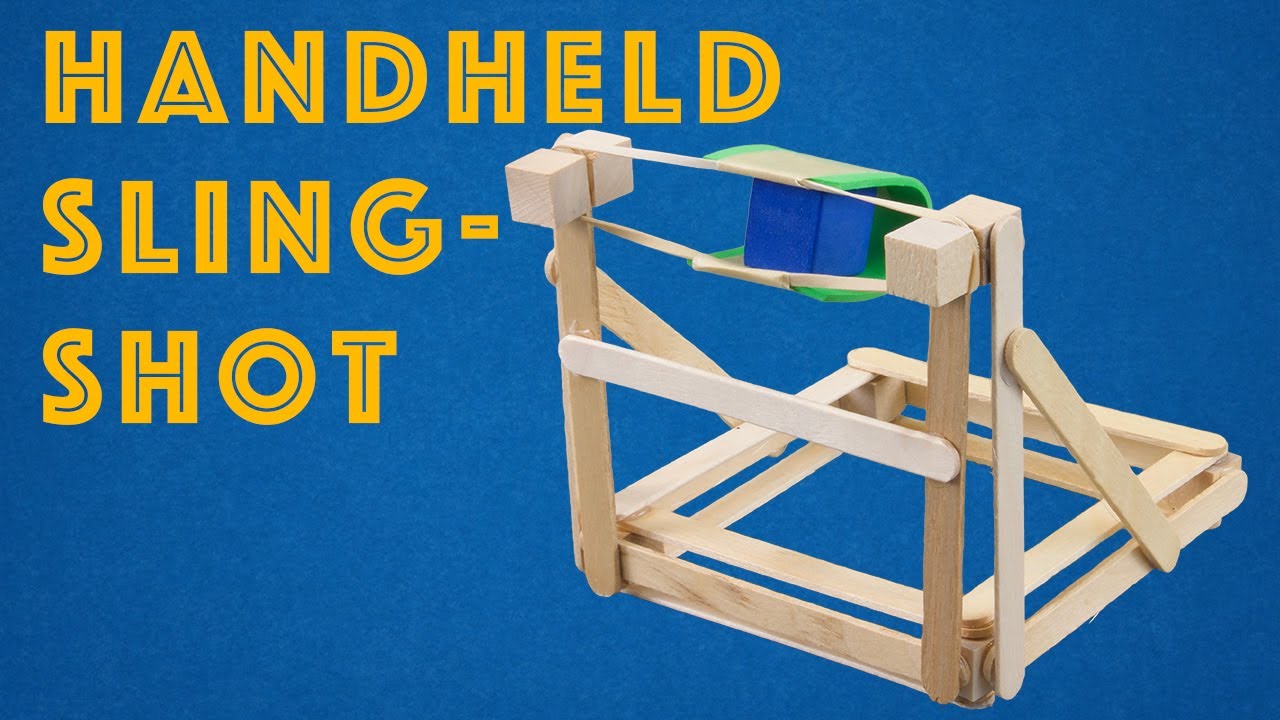 Young Engineers: Handheld Slingshot - Fun and Easy Engineering Project for  Kids