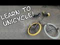 Learn to unicycle and get ready to hear "do a wheelie" a lot more often