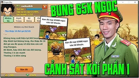 iD Mới Của Kòi ACC Sơ Sinh 1K7 Sức Mạnh Có 65K Ngọc ...Bung Ngọc...Cảnh Sát Kòi Xuất Hiện Tại SV2