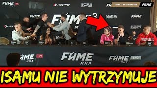 FAME MMA 3 Isamu vs DeeJayPallaside Pierwsza Konferencja!