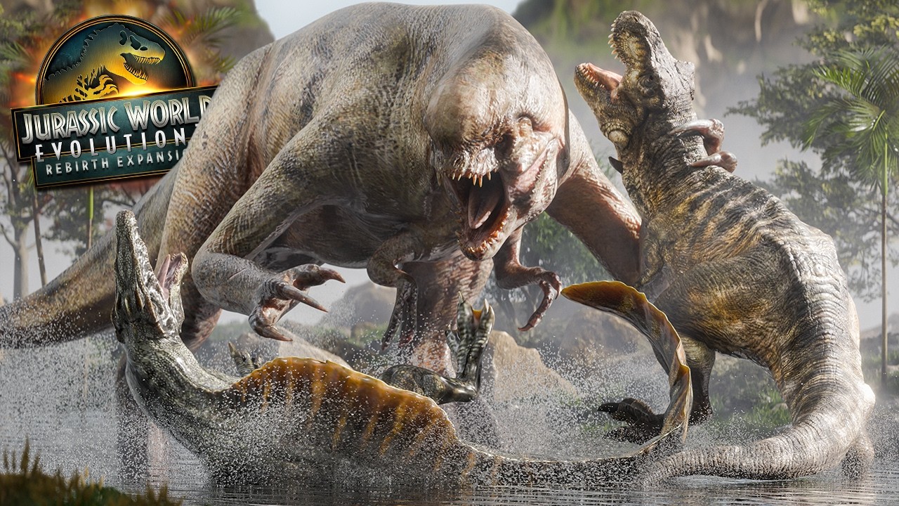 The Rebirth Battle Royale MUTANT EDITION! | Jurassic World Evolution 3