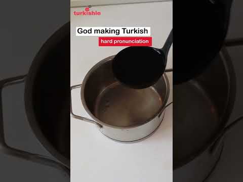 God Making Turkish Language