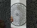 Mandala drawing process #mandala #mandalaart #doodle #design #drawing #art #shorts #short #ytshorts