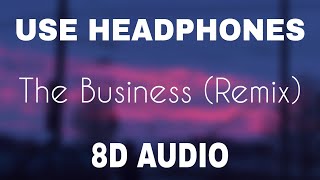 Besomorph - The Business (feat. HALUNA) | 8D Audio 🎧