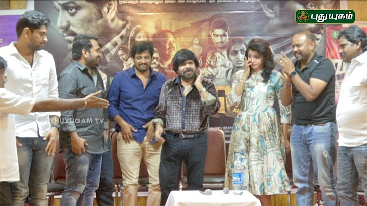 T Rajendar insults Actress Dhansika on stage - Full video | Vizhithiru