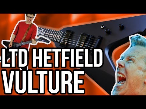 ESP LTD James Hetfield Vulture Demo/Review || The Best V LTD Have Ever Done?!