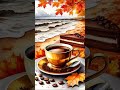 Акварельное настроение осени – открытка с пожеланием доброго утра и дня! С красивой картинкой.