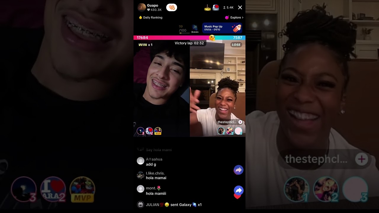 Chino finally not flirting w/ mom’s & Lei lei munchin on sum bread live