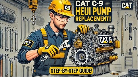 How to Replace CAT C9 Engine HEUI Pump