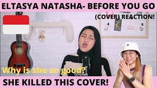 REACTION to Eltasya Natasha - Before You Go - Lewis Capaldi Cover ❤️