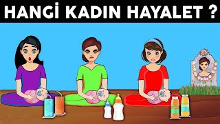 Hangi Kadın Hayalet? Sadece Dikkatli Bakanların Çözebileceği Enteresan 17 Bulmaca Oyunu